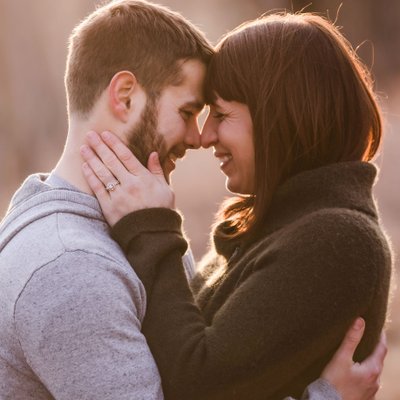 Winter Engagement Session Lincoln