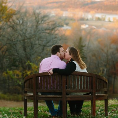 Engagement Session at Camp Kitaki Summer Camp