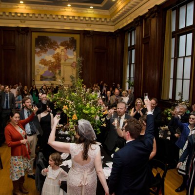 Grand Hall at the Grand Manse Wedding Reception
