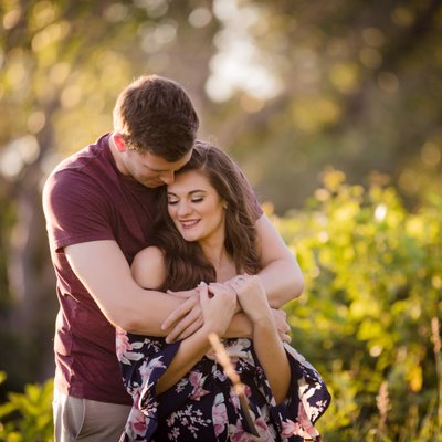 Nine Mile Prairie Lincoln Engagement Shoot