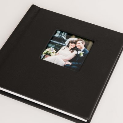 Leather Wedding Album