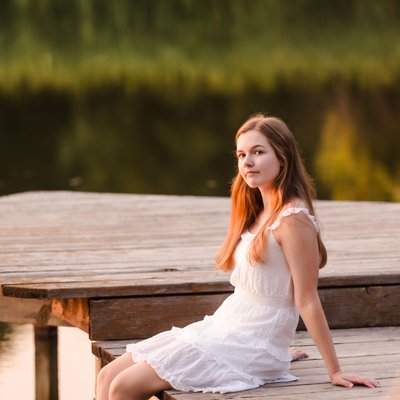 Lake Senior Photos Nebraska