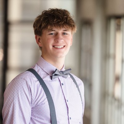 Senior Photos in a Parking Garage Lincoln, NE