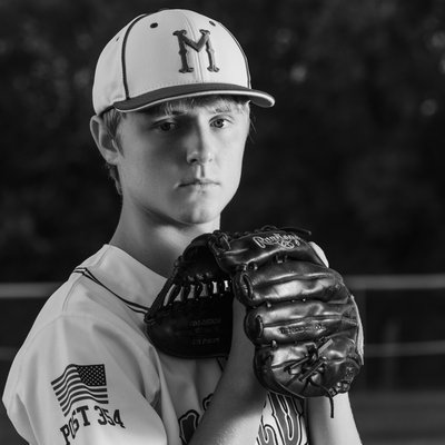 Malcolm Baseball Senior Photos
