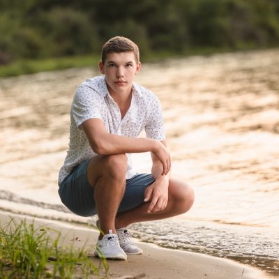 Branched Oak Lake Senior Photos Lincoln NE
