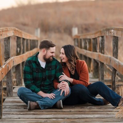 Spring Creek Prairie Portrait Session