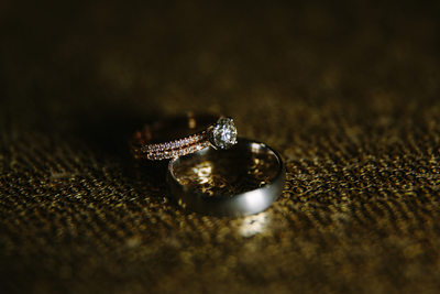 Wedding Ring Macro Photo