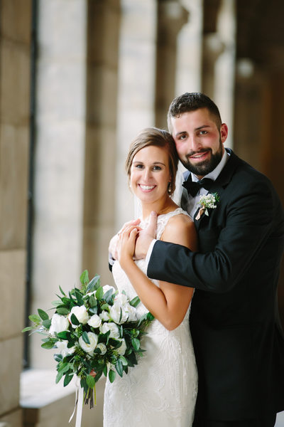 Wedding Photos at the Nebraska State Capitol