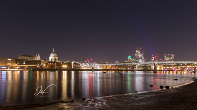 St Pauls, the City of London & Millenium Bridge