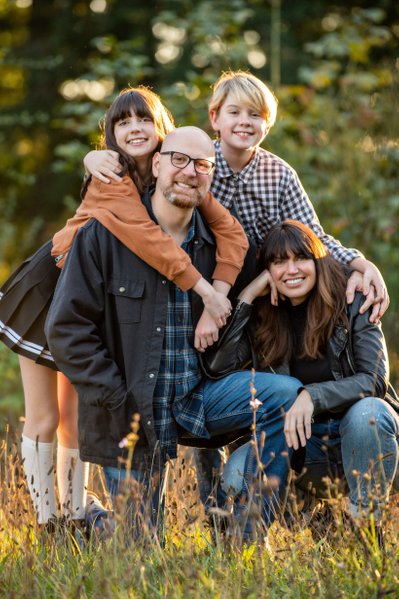 Family Portrait in a field