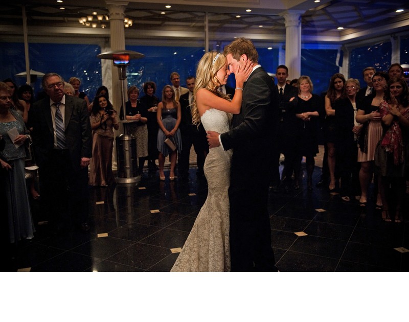 First Dance in Tent at Mallard Island Yacht Club