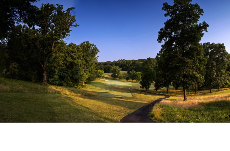 Golf Course at Dusk - Fine Art Photo