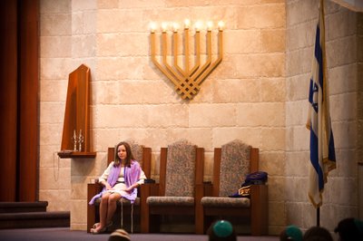 Mitzvah Photos in Synagogue