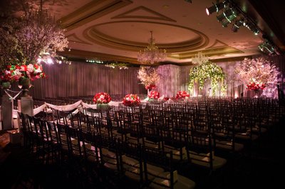 Wedding Ceremony Setup at Westin Philadelphia Hotel