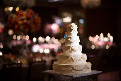 Wedding Cake at Westin Philadelphia Hotel