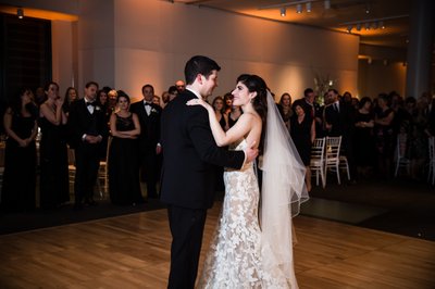 First Dance Photos at Philly Jewish History Museum