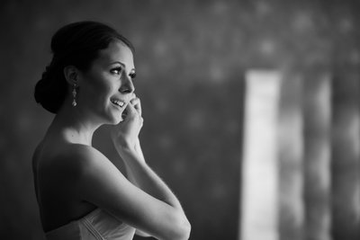 Bride Getting Ready in Belleview Hotel