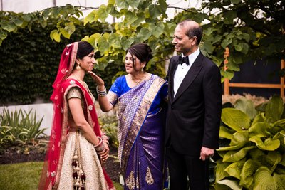 Family Photos at Indian Wedding in Philadelphia