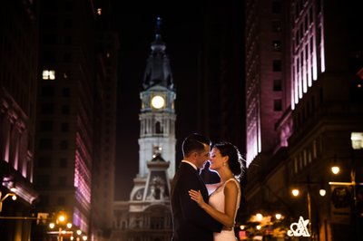 City Hall on Broad Street Wedding Photo