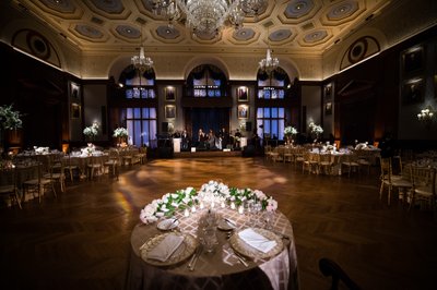 Sweetheart Table in Lincoln Ballroom at Union League