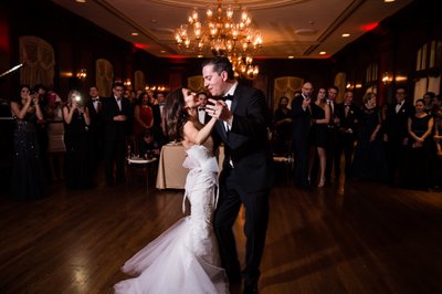 First Dance in Meade Room at Union League