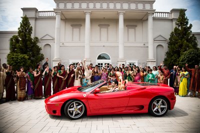 Ferrari at Palace at Somerset Park Wedding