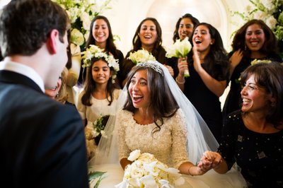 Bedeken Photos at Jewish Wedding