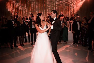First Dance at Four Seasons Hotel Philadelphia Wedding