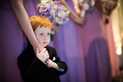 Ring Bearer at Please Touch Museum Wedding