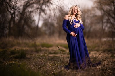 Outdoor Maternity Photos in New Jersey