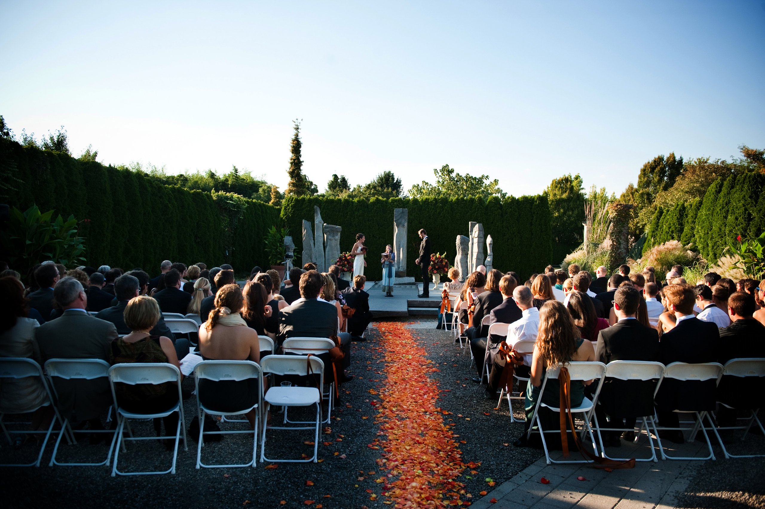 Weddings at the Grounds for Sculpture in Hamilton, NJ