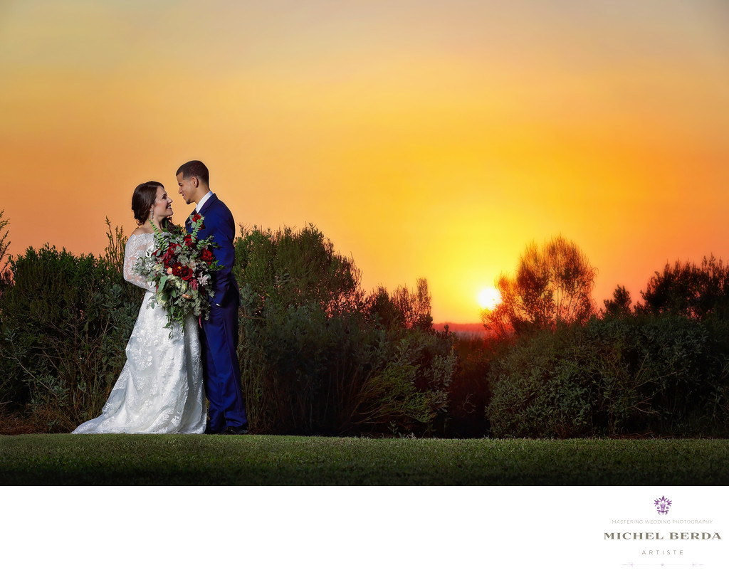 charleston sunset wedding photos