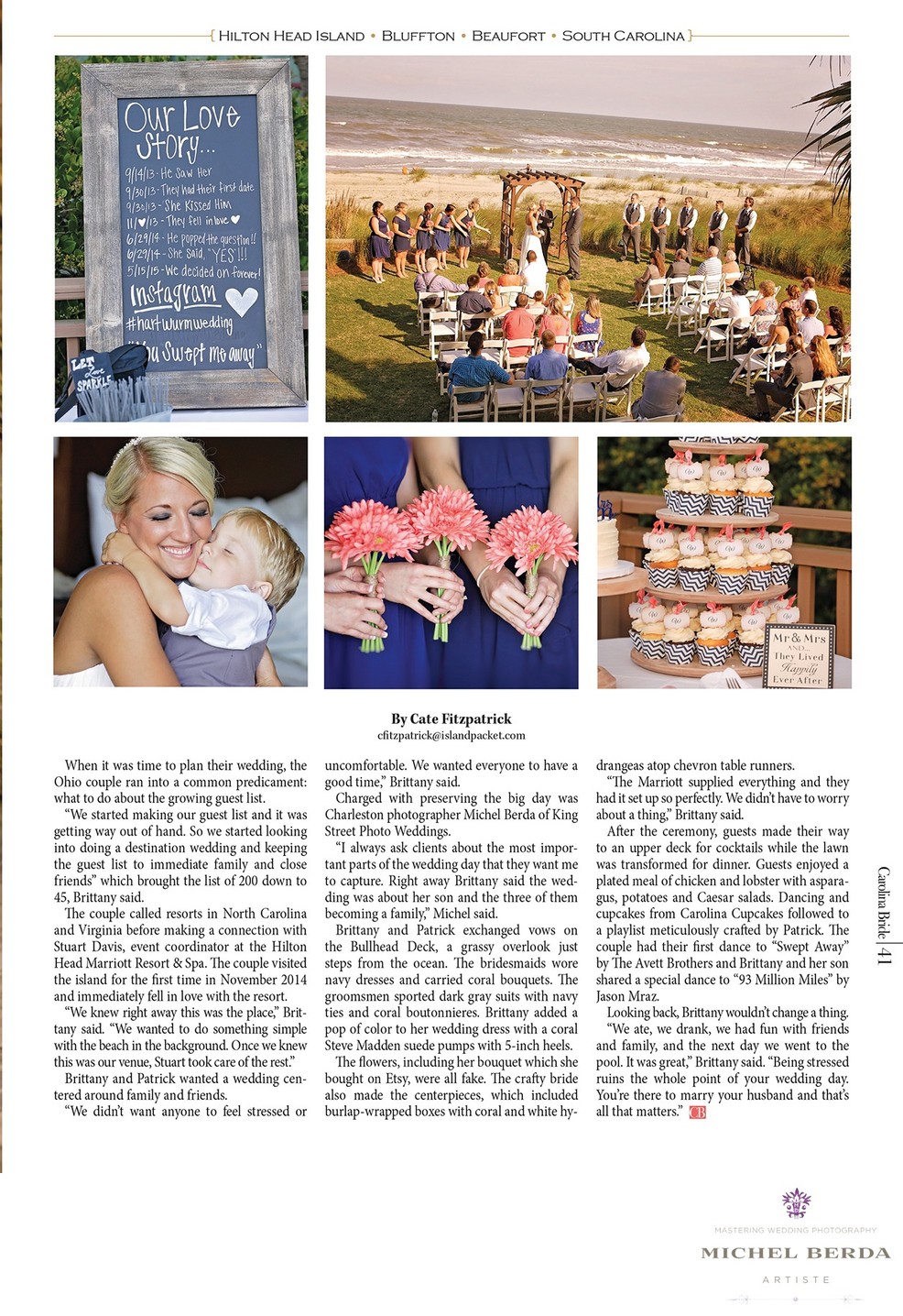 Carolina Bride July 2015 featured Brittany & Patrick Second Page