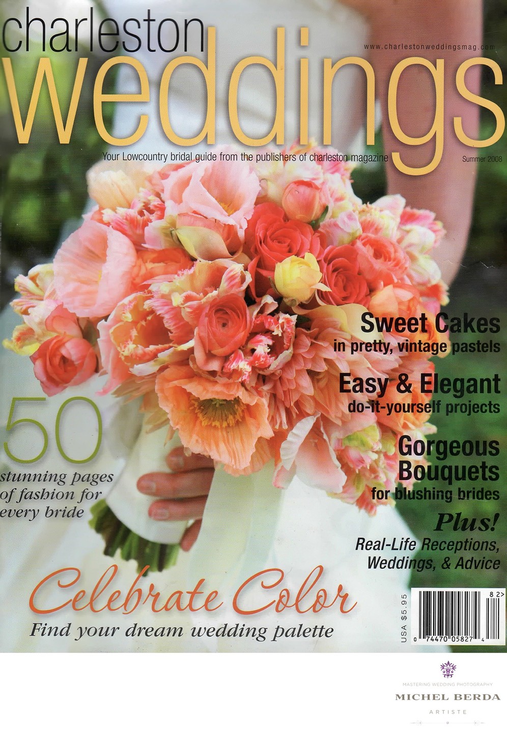 Charleston Weddings Magazine Summer 2008 Cover Features King Street Photo Weddings