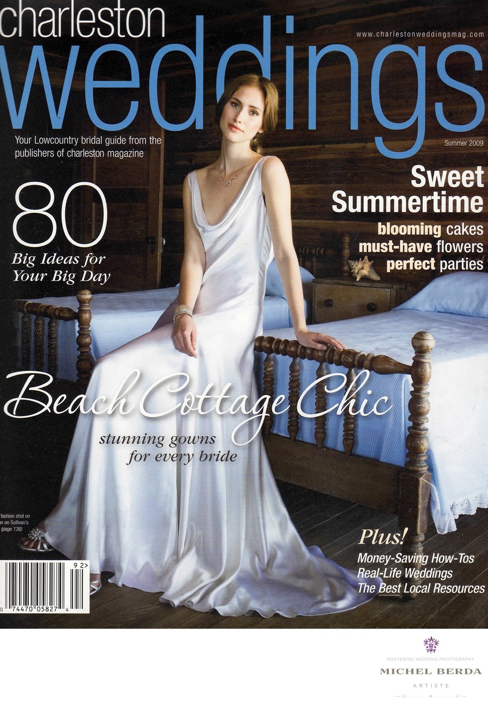 Charleston Weddings Magazine spring 2009 Cover Features King Street Photo Weddings