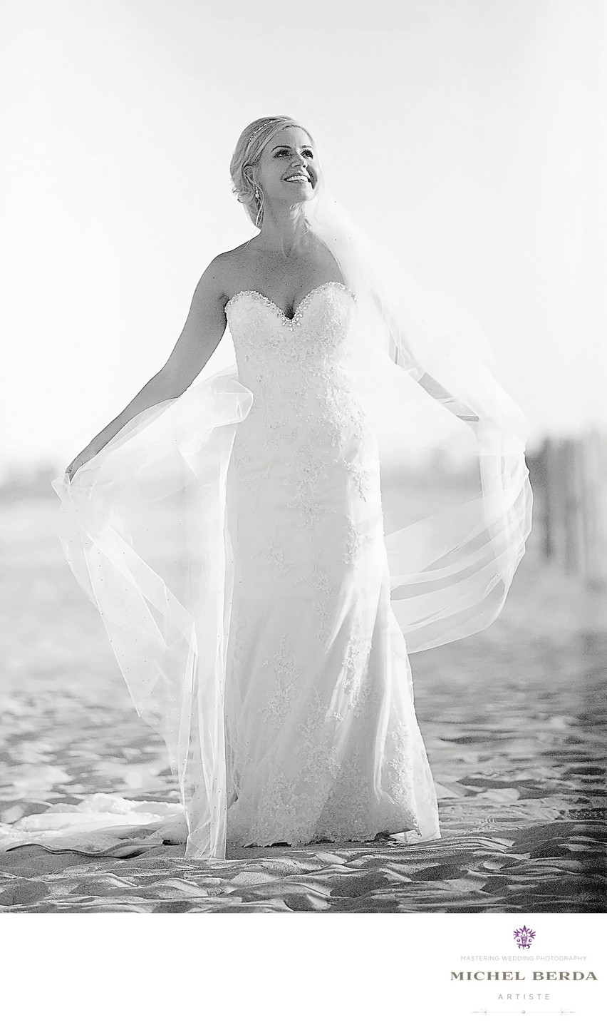 Wedding day bridal photos Charleston SC