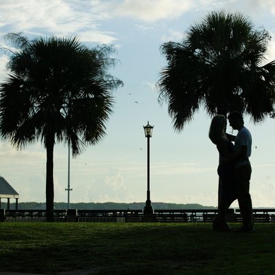 Engagement At Waterfront Park Charleston Sc