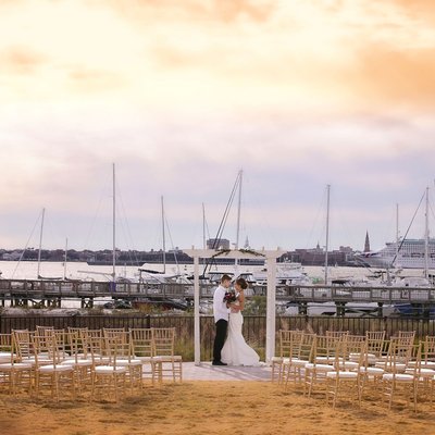 Charleston Harbor Resort Marina Wedding Photographer
