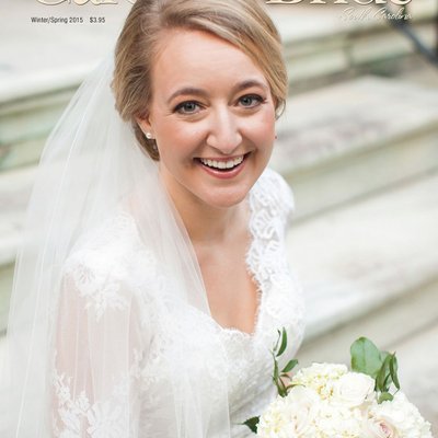 Carolina Bride July Cover 2015 Featued Wedding