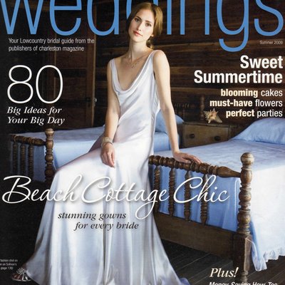 Charleston Weddings Magazine spring 2009 Cover Features King Street Photo Weddings