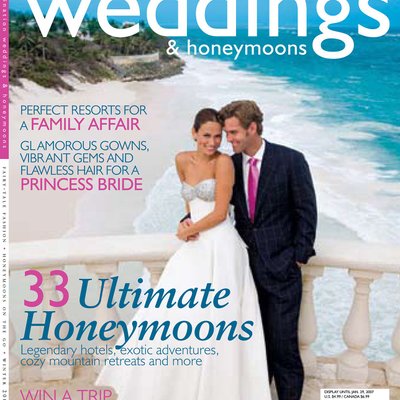 Destination Wedding Honeymoon Magazine Feature Stacey & Troy