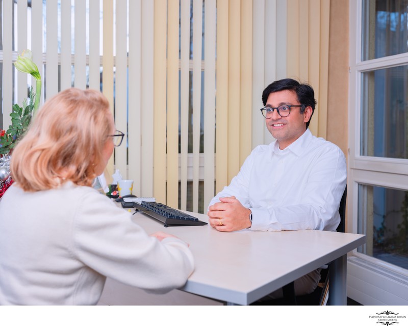 Arztpraxis Team-Fotoshooting Businessportrait Berlin