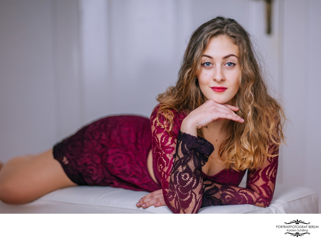 Fotostrecke Fotoshooting Julija im Studio