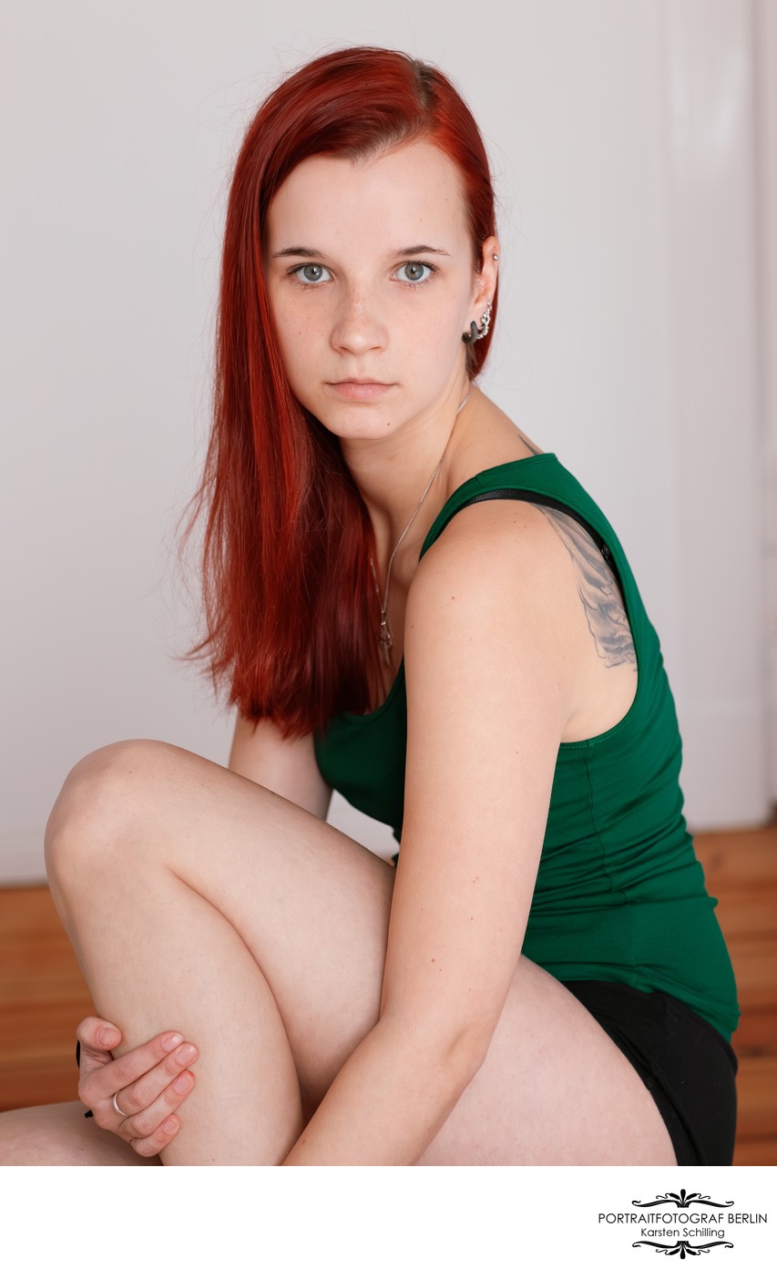 Schauspieler Fotoshooting mit Kathleen in Berlin