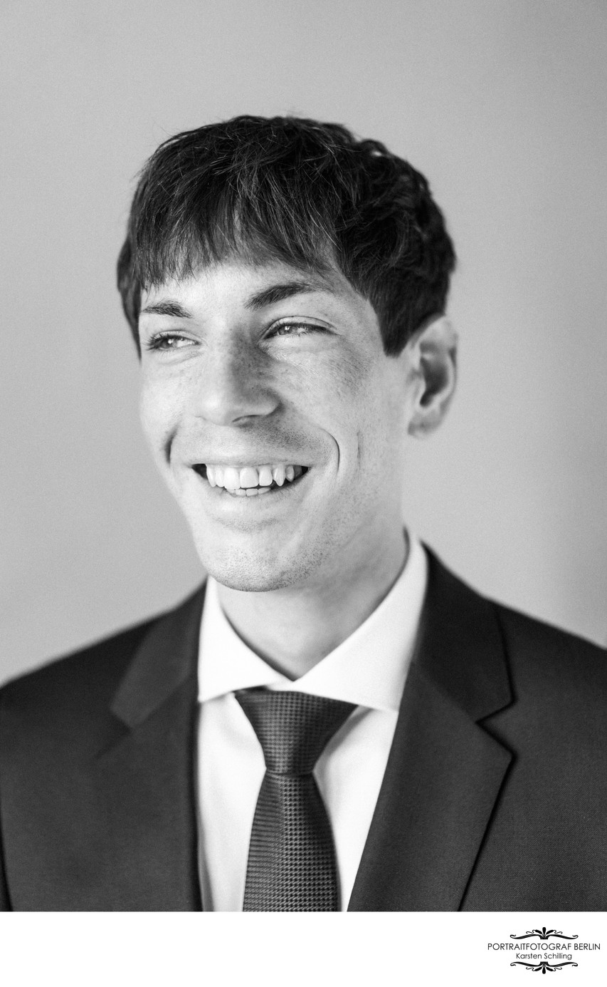 Professionelles Businessportrait in Berlin mit Johannes