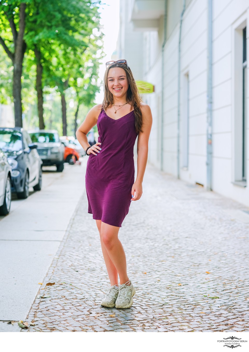 Professionelles Outdoor Fotoshooting mit Lucia