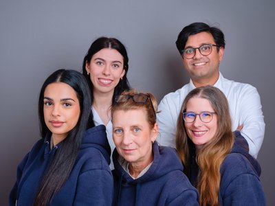 Teamfotos vor Ort in einer Arztpraxis