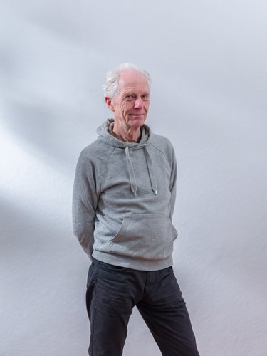 Fotoshooting im Studio mit Manfred