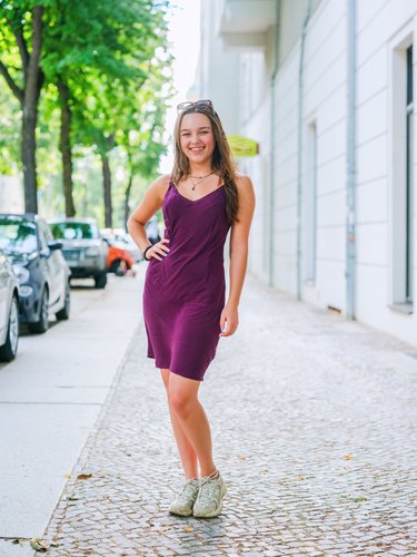 Professionelles Outdoor Fotoshooting mit Lucia