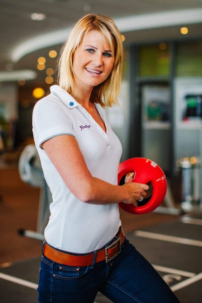 Teamfotos vor Ort bei Fitness First